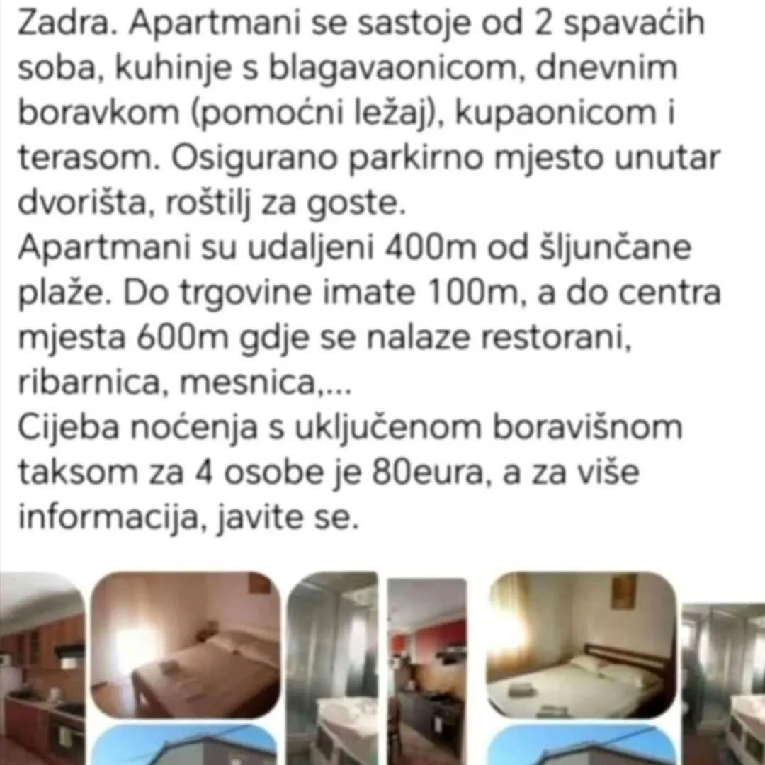 Apartmani Monika ビビニェ
